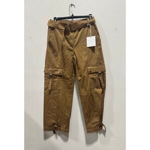 Pistola Women’s Nadine Utility Cargo Pants in Nutmeg